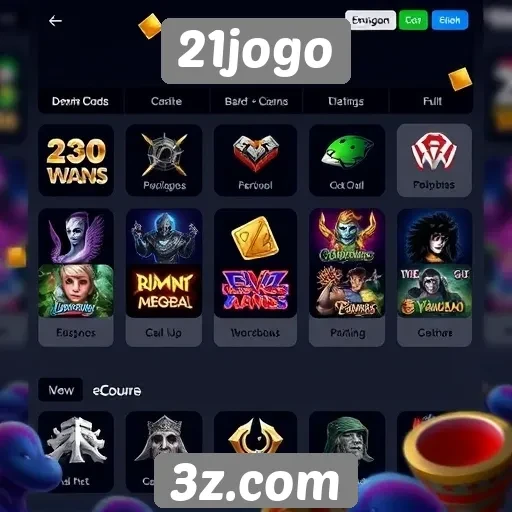 Avaliação das opções de personalização em 21jogo