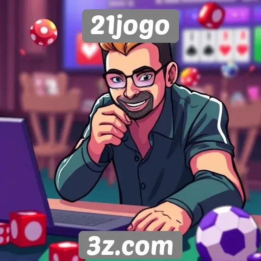 Experiência do usuário no site 21jogo